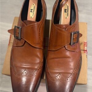 Carrucci Men's Brown Leather Shoes